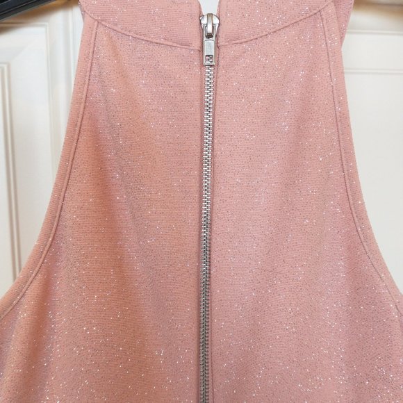 Le Chateau bandeau style dress, NWT, light pink with sparkles - Picture 9 of 11